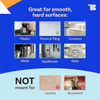 Multi-Surface Protection Film, 6 inch x 100' Roll, Removable Surface Protection Film for Plastic, Metal, Counters, Floors, and Appliances, Clear Self Adhesive Multi-Use Protective Tape