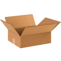 Tape Logic Shipping Boxes Flat 12"L x 10"W x 4"H, 25-Pack | Corrugated Cardboard Box for Packing, Moving and Storage