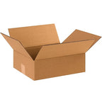 Tape Logic Shipping Boxes Flat 12"L x 10"W x 4"H, 25-Pack | Corrugated Cardboard Box for Packing, Moving and Storage