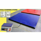 Liberty Scales LS-700-DC Dual Counting Smart Weighing Scale Systems, Size 36" x 36" (3' x 3') - C-Scale (13 lb x .0004 lb) / Floor Scale 2500 lb x .5 lb