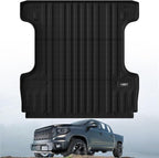 LASFIT Bed Mat for Toyota 2007-2021 Tundra 5.5FT/5.5'Truck Bed Mat All Weather 5.5 FT Bed Liner for Toyota Tundra 2021 2020 2019 2018-2007 Accessories TPE Trunk Mat Cargo Mat (Not Fit Drop-in Liner)