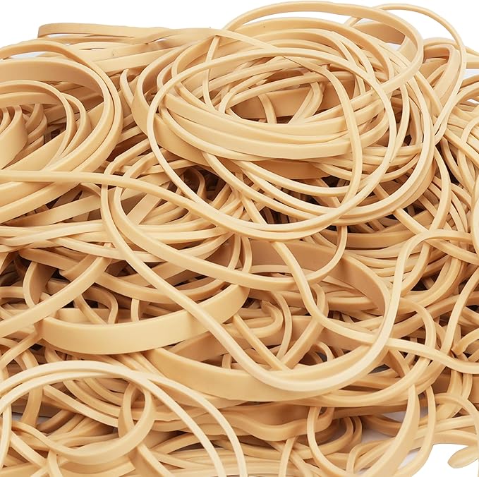 Rubber Bands, 0.5bl Assorted Size Rubber Bands Elastics Band for Office Supplies rubber band size 19 size 32 size 64 size 117A size 4.8in