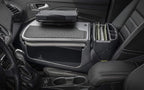 AutoExec GripMaster Car Desk for Your Vehicle Workstation and Mobile Office, Grey with Printer Stand and 400 watt Power Inverter