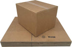 Amazon Basics Cardboard Shipping and Packing Moving Boxes, 10 Pack, Medium, Brown, 18" x 14" x 12"