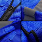 BeautyWill Custom Safety Vest Logo Class 2 High Visibility Reflevtive Vest Outdoor Protective Workwear