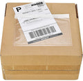 SJPACK 3000 7.5" x 5.5" Clear Adhesive Top Loading Packing List/Label Envelopes Pouches