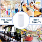 2 1/4" x 50' Thermal Paper (50 Rolls/Case) - BPA Free