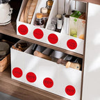 2 Inch Red Circle Stickers 500 Pcs,Permanent Color Coding Dots for Office,Home Organization, File Classification,Multipurpose Labels