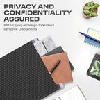 Black Small Bubble Mailers 4x8 Inch #000 | Thick Padded Poly Bubble Mailer Envelopes | 500 Pack Bulk | Trading Card Sports Card Shipping