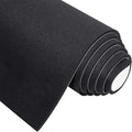 MAGZO Adhesive Foam Padding 1/8" Thick x 12" W x 59" L, Black Thin Neoprene Sheets, Closed Cell Foam Sheet Roll