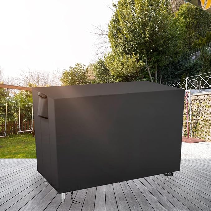 Outdoor Prep Table Cover 36 Inch,Waterproof Patio Stainless Steel Metal BBQ Table Cover All Season Protection for Outdoor Table - 36 x 30 x 35 Inch