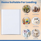 Fuxury Bubble Mailers 10x13 Inch White 500 Pack Bulk Padded Envelopes Thick Mailing Envelopes Bubble Opaque Padded Mailers Shipping Bags for Mailing Book Makeup Small Business
