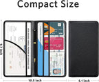 CoBak Car Registration and Insurance Holder - Vehicle Glove Box Car Organizer,Auto Truck Comparment Accessories Case with Magnetic Closure for Driver License,Cards