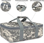 Insulated Casserole Carrier Bag - Large Portable Hot and Cold Food Storage Tote with Handles Thermal Bag for Parties, Picnics, Camping, Travel,Fits 9"x13" Baking Dish,Camo