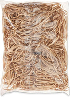 Amazon Basics Rubber Bands, Size 33 (3-1/2 x 1/8 Inch), 600 Bands/1 lb Pack, 3-Pack, Tan