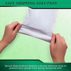 8000 Pack Secure Seal White Poly Mailers Shipping Bags - Safe Shipping with 4x6 Mailers Poly Bags - E-Commerce Poly Bags for Shipping - Self Sealing 2 Mil Poly Shipping Envelopes