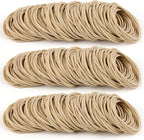 700 Pcs Rubber Bands, Size #16 Reusable Elastic Rubber Band for Office Supplies File Folders, Home Packaging, Crafts DIY Bundling, Multipurpose (Beige)