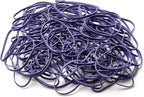 PlasticMill Purple Rubber Bands Size 33 (3 1/2" x 1/8") - #33 Colored Rubber Bands Office Supplies - Strong, Elastic Bands for Crafts, Balloon Garland, Cash, File Folders (1,000-Pack)