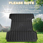 Truck Bed Mat for Dodge Ram 1500 2002-2018 & Ram 2500/3500 2002-2026 & Ram 1500 Classic 2019-2024 (Not for Optional Rambox), All Weather Truck Bed Liner 6.4FT 76.8'' TPE Cargo Mat