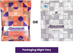 Absorpak Desiccant Packs for Storage - Silica Gel Packets Moisture Control - 200 pcs Medium(5g each) - Silica Packets for Shoes, Clothes, Electronics, Moisture Absorbers for Food Pantries & Households