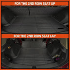 All Weather Floor Mats for Cadillac Optiq 2025 2026 Floor Mats & Cargo Mat & Backrest Mats for Cadillac Optiq Accessories All Season Guard Anti-Slip Floor Liner