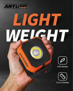 Work Light, Magnetic Rechargeable Light with 4 Modes & 150°Rotatable, 1200LM Waterproof Portable Light with 360° Rotating for Emergency Car Repair, Grill, Outdoor Work (1 PK Upgrade)