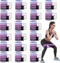 100 PCS Bulk Resistance Bands, Loop Exercise Bands Set for Gym Members Sports Class Students Gift, 5 Pieces Each Set with Storage Bag, Fitness Bands for Outdoor Home Gym Yoga Pilates