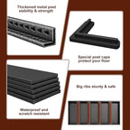 48" W Garage Shelving Heavy Duty，3000LBS Loads Adjustable Garage Storage Shelves,5-Tier Metal Storage Racks and Shelving Units, Utility Rack Shelves,48”W x 24”D x 78”H,Silver