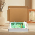 Shipping Boxes 12x9x2" 25 Pack - White Corrugated Cardboard Box Mailers for Small Business, Literature Mailer Box Packaging Supplies