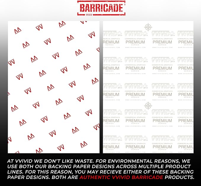 VViViD Barricade Premium 8 Year Stealth Satin Clear Paint Protection Film (12" x 60")