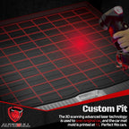 Cargo Liner Compatible with 2017-2024 Cadillac XT5 Cargo Mat，All Weather Protection Trunk Liner Rear Trunk mat，Black