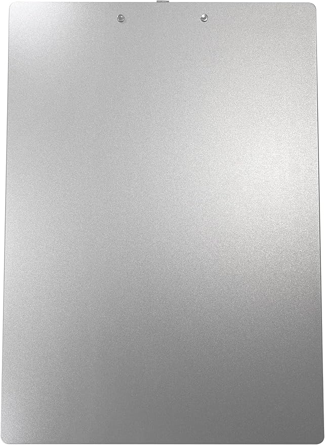 11x17 Metal Clipboard with Pen Holder,Contractor Heavy Duty A3 Size Aluminum Clipboards,Large Drawing Board with 304 Stainless Steel Clips