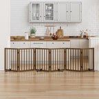 Dog Gate for Stairs,Foldable Dog Gate for Indoor Doorways House,Freestanding Pet Gates for Dogs,Doogie Puppy Fence Gate