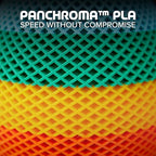 Panchroma PLA Green 3D Printer Filament, 1.75mm, 1kg Spool, Easy to Print, High Speed Printing, Tangle Free, AMS Compatible, Perfect for Toys, Decor, Miniatures, Models & Cosplay