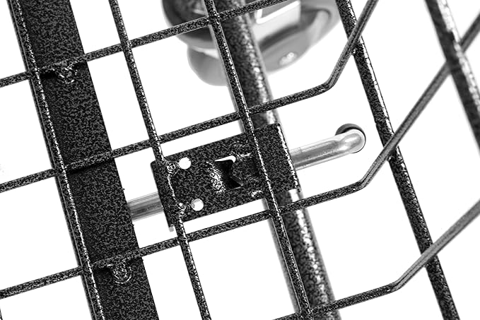 Rolling Laundry Cart with Wheels, Metal Wire Basket, Heavy Duty Utility Cart (Grey)