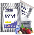 300-Pack Insulated Silver Thermal Bubble Mailers 10 x 11 - Waterproof Metallic Foil Self-Sealing Padded Envelopes for Cold Shipping, Perishables, Food, Cosmetics, Pharmaceuticals