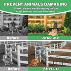 Garden Fence, 22 in(H) x 21 ft(L) Arched Rustproof Metal No Dig Fence Garden Fence Border, Ground Stake Animal Barrier Fence for Rabbit Dog, Outdoor Landscape Decor for Yard & Patio,19 Pack