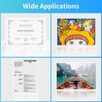 (3 Mil) 200 Pack Laminating Sheets, Thermal Laminating Pouches Holds 8.5 x 11 Inch, 3 Mil Clear Laminator Paper 9 x 11.5 Inch, Letter Size, for Education,Documents, Certificate