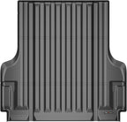 TripleAliners Truck Bed Mat Compatible with Nissan Frontier 2022 2023 2024 2025 2026 Accessories Crew Cab 5FT Vehicle Perfectly Flush All Weather Protection TPE Heavy Duty Pickup Car Bed Cargo Mat