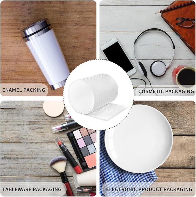 Moving Supplies, 14'' Wide X 80' Length Foam Wrap Roll, Packing Supplies for Packing, Moving, Fragile Articles, Furniture, Transportation Packaging.
