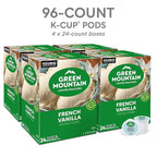 Green Mountain Coffee Roasters French Vanilla Coffee, Keurig Single-Serve K-Cup pods, Light Roast, 96 Count