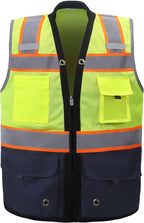 Shine Bright Safety Vest - High Visibility with Reflective Straps and Pockets – Premium, Soft, Durable, and Breathable