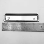 Shuokecrafts10 Pack Metal Clipboard Clips with Rubber Grips and Hanging Hole (12cm)