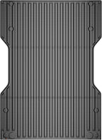 TripleAliners Truck Bed Mat Compatible with 2024 2025 2026 Toyota Tacoma Accessories 6FT Vehicle Perfectly Flush All Weather Protection TPE Heavy Duty Pickup Car Bed Cargo Mat
