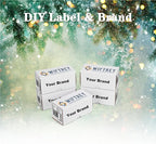 WIFTREY 40 Pack 4.6x2.2x2.2 Small Shipping Boxes for Packing Small Business, White Corrugated Cardboard mailing Box for Shipping