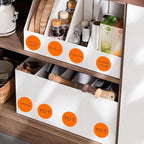 2 Inch Orange Circle Stickers 500 Pcs,Permanent Color Coding Dots for Office Home Organization, File Classification,Multipurpose Labels