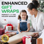 White Paper Roll 18" x 2160" (180 feet) - USA-Made Quality White Kraft Paper 50lb Thickness for Packing, Moving, Shipping & Crafts/Arts - 100% Recyclable Natural Wrap Material by IDL Packaging