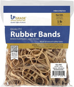 Upgrade Rubber Bands, Size 64, 1 lb Bags, 2-Pack, Made in USA