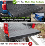 TripleAliners Tailgate Mat for 2019-2025 2026 Chevy Silverado & GMC Sierra 1500 Multipro Tailgate Accessories Liner Protector All Weather TPE Custom Fit (Won't Fit Standard Tailgate/Drop-in Liners)
