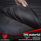 Cargo Liner Compatible with 2020-2024 Mercedes Benz GLE (NOT for AMG) Cargo Mat，All Weather Protection Trunk Liner Rear Trunk mat，Black